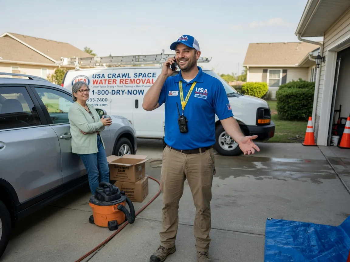 Crawl Space Water Removal White Hall, AR FAQs